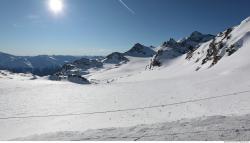 Photo Textures of Background Snowy Mountains